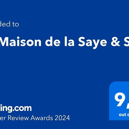 La Maison De La Saye & Spa Mios Esterno foto
